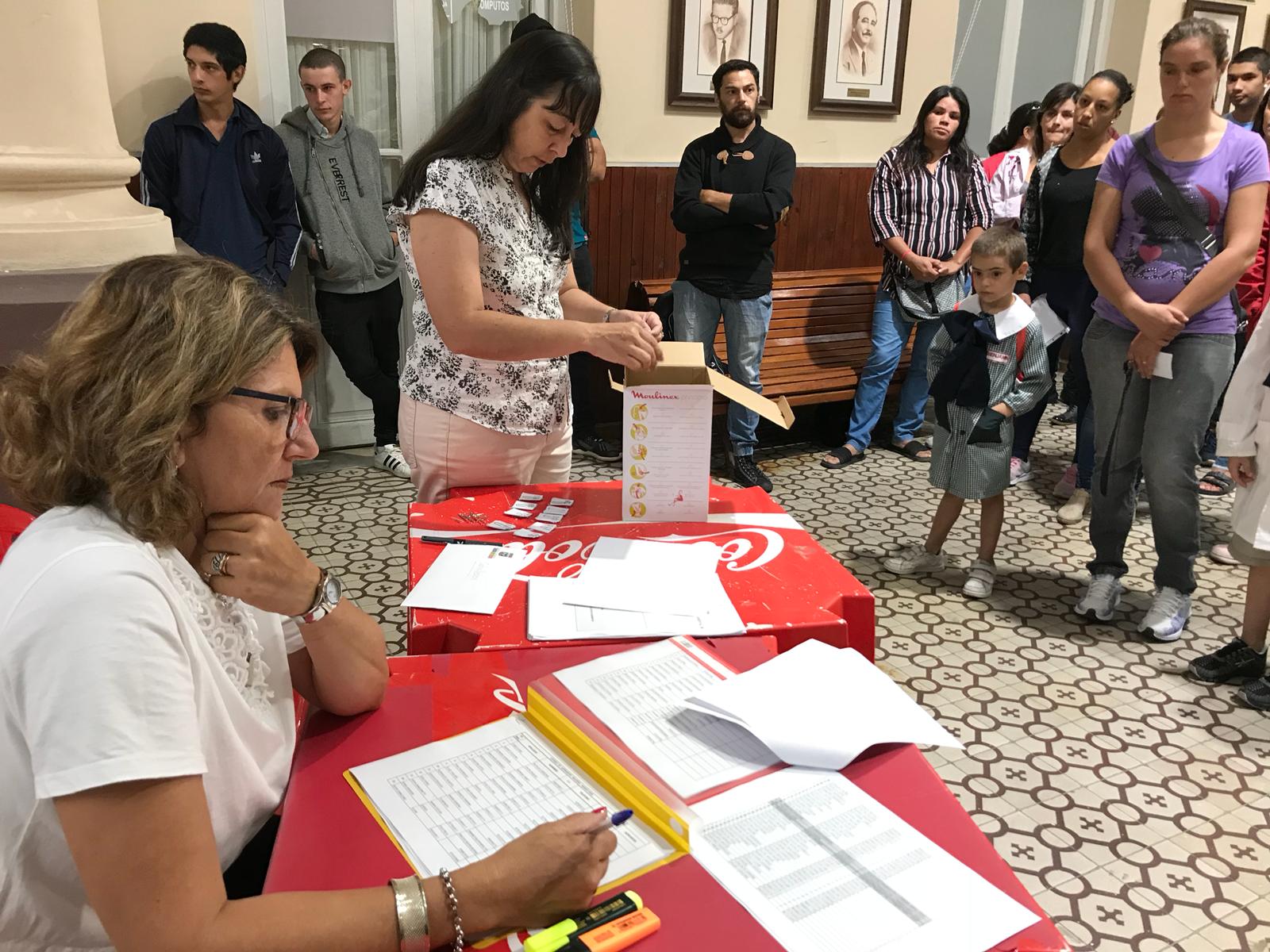 Sorteo para barrido otoñal 2020