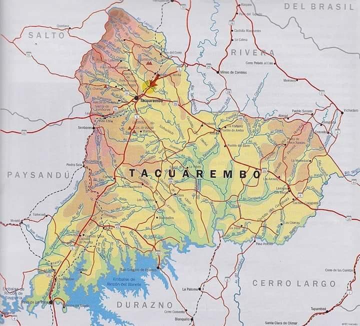 La creación del departamento de Tacuarembó el 16 de junio de 1837 formó parte de un proceso de organización administrativa del territorio de nuestro país