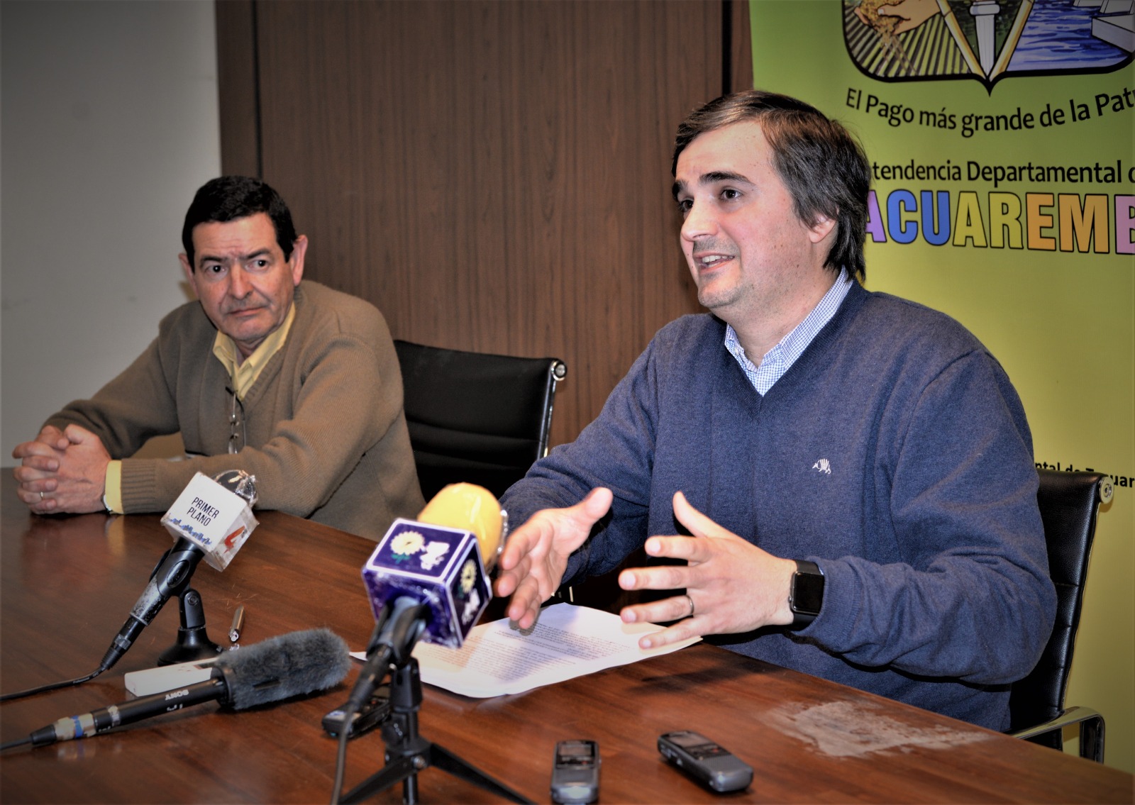 Conferencia de Prensa del Director de Hacienda, Cdor. Ignacio Cuadrado