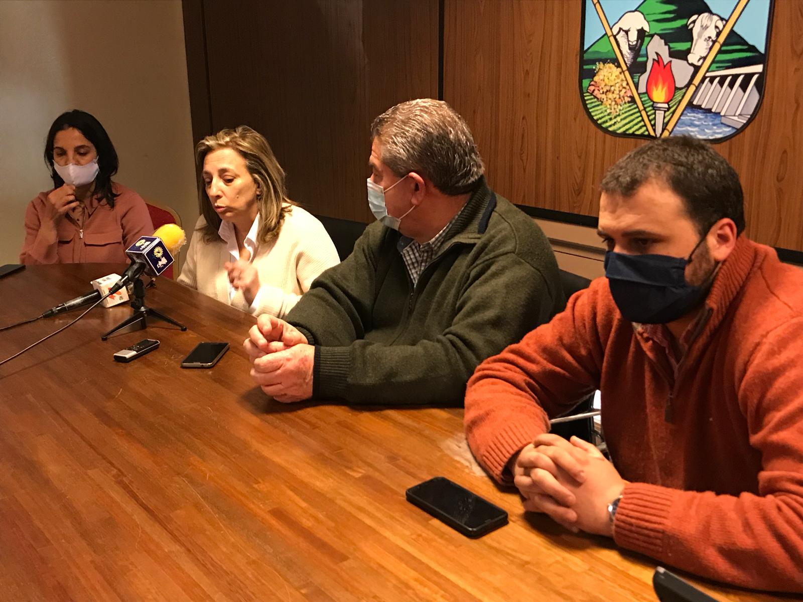 Mónica Bottero, Directora Nacional de INMUJERES del MIDES se reunió con el Intendente José Menéndez