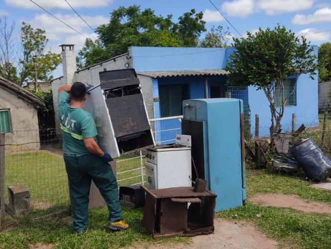 Jornada de Higiene Urbana en Barrio Rinaldi