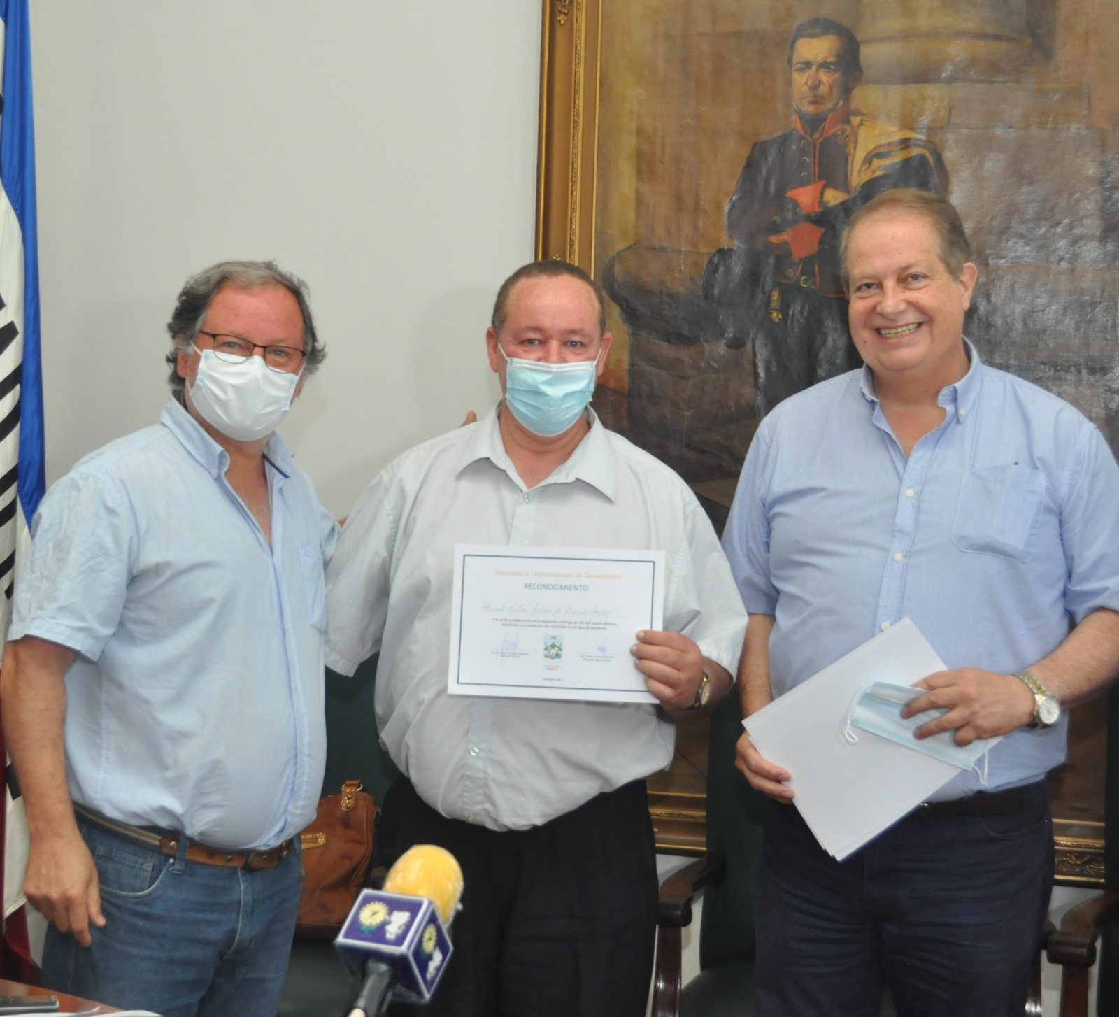 Reconocimiento en la labor “Plato Caliente”