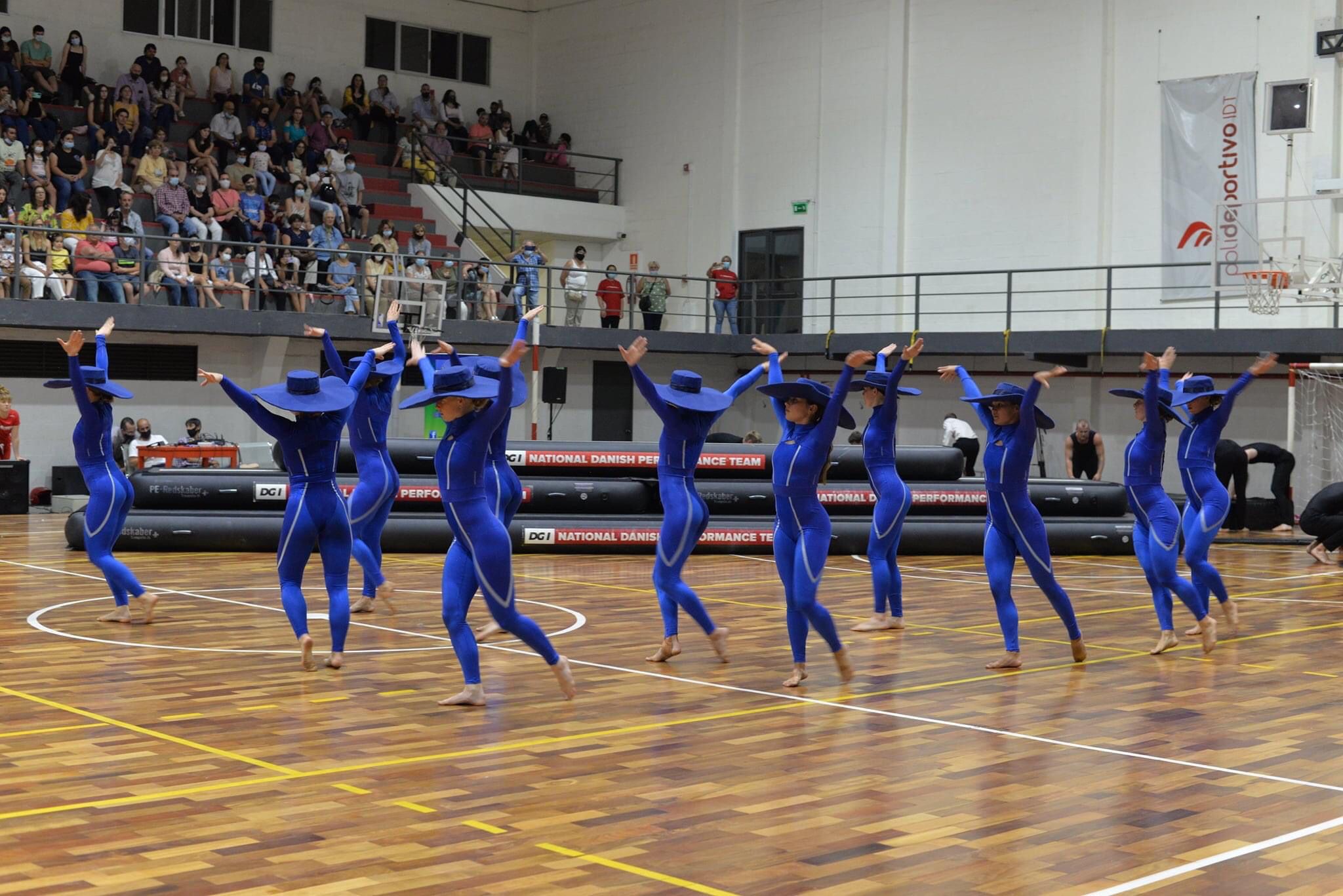 La IDT presentó en el Polideportivo y en Balneario Iporá a la Selección de Gimnasia de DINAMARCA