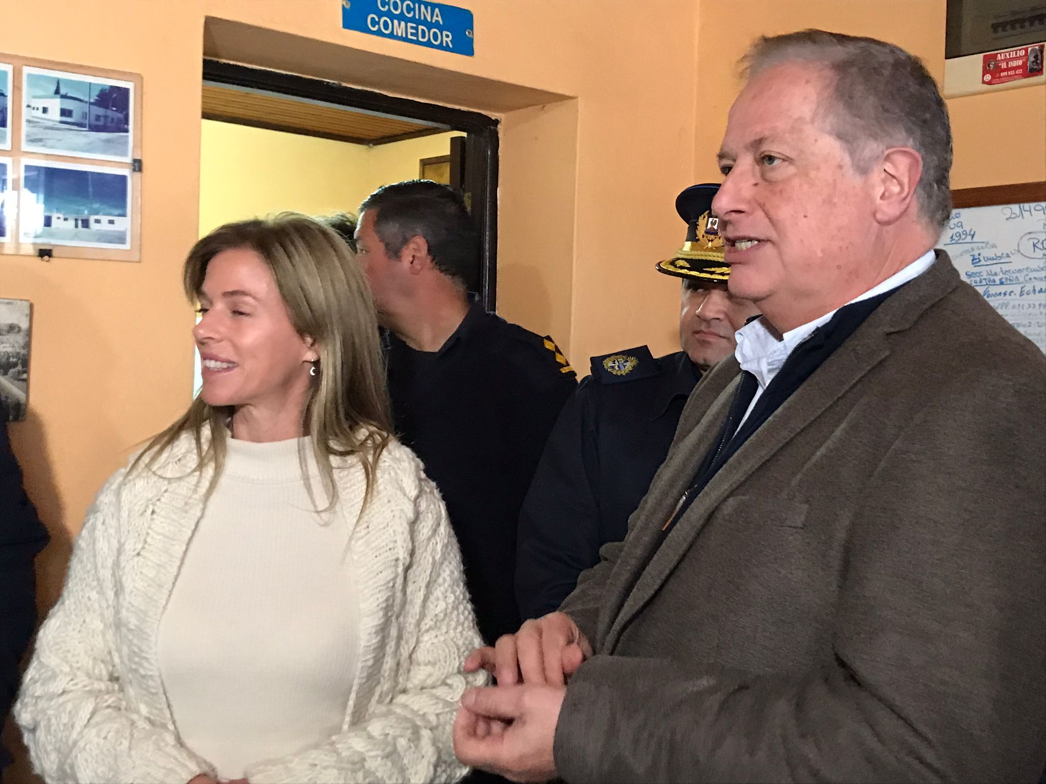 Achar recibió la donación de un equipo Cardiodesfibrilador