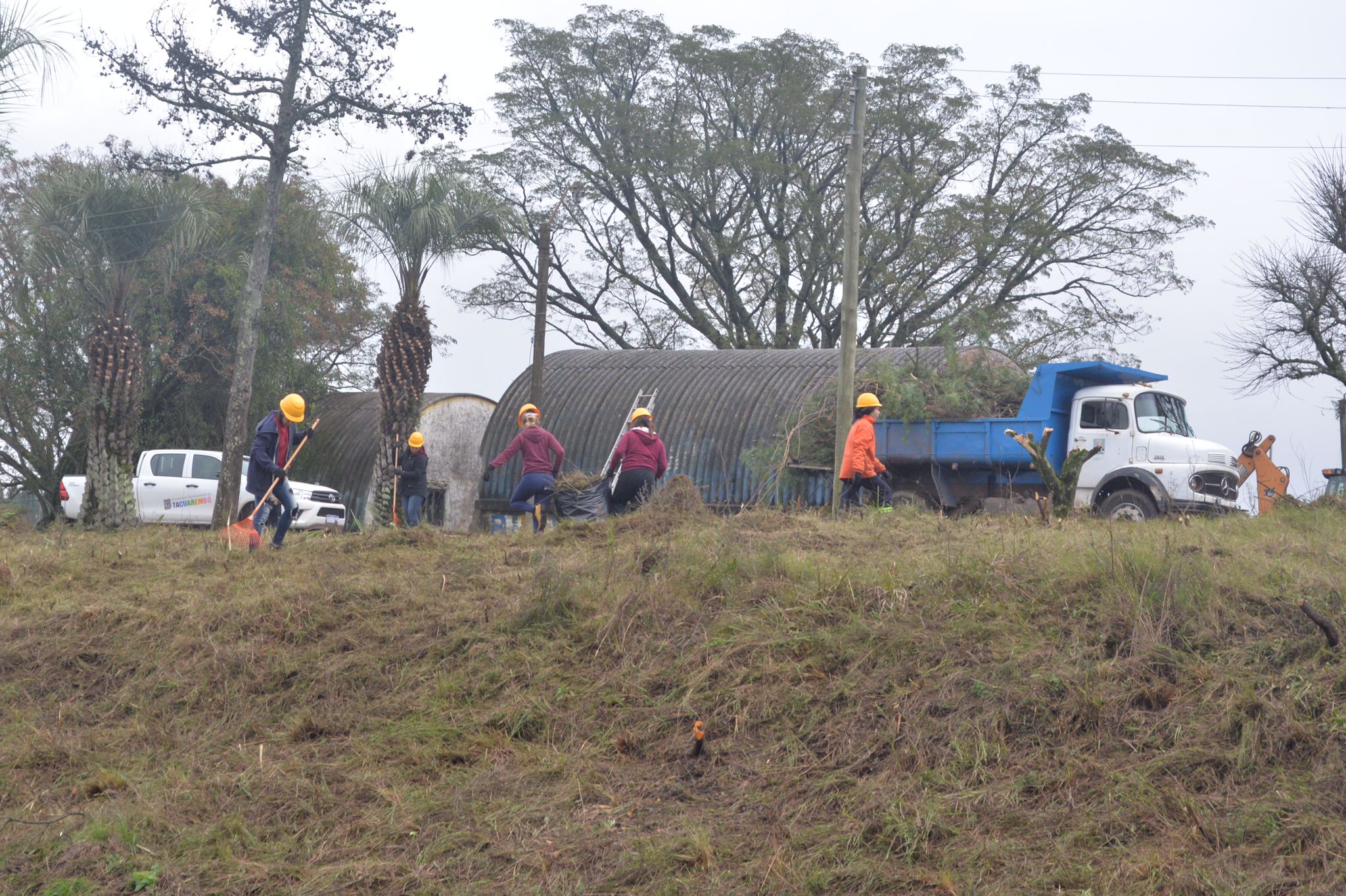 Comenzó limpieza del predio Ex – Hogar de Varones