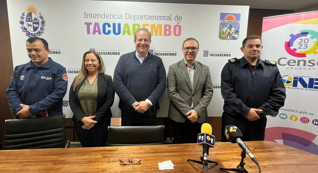 Ezquerra se comprometió a brindar apoyo logístico y de infraestructura para el Censo 2023