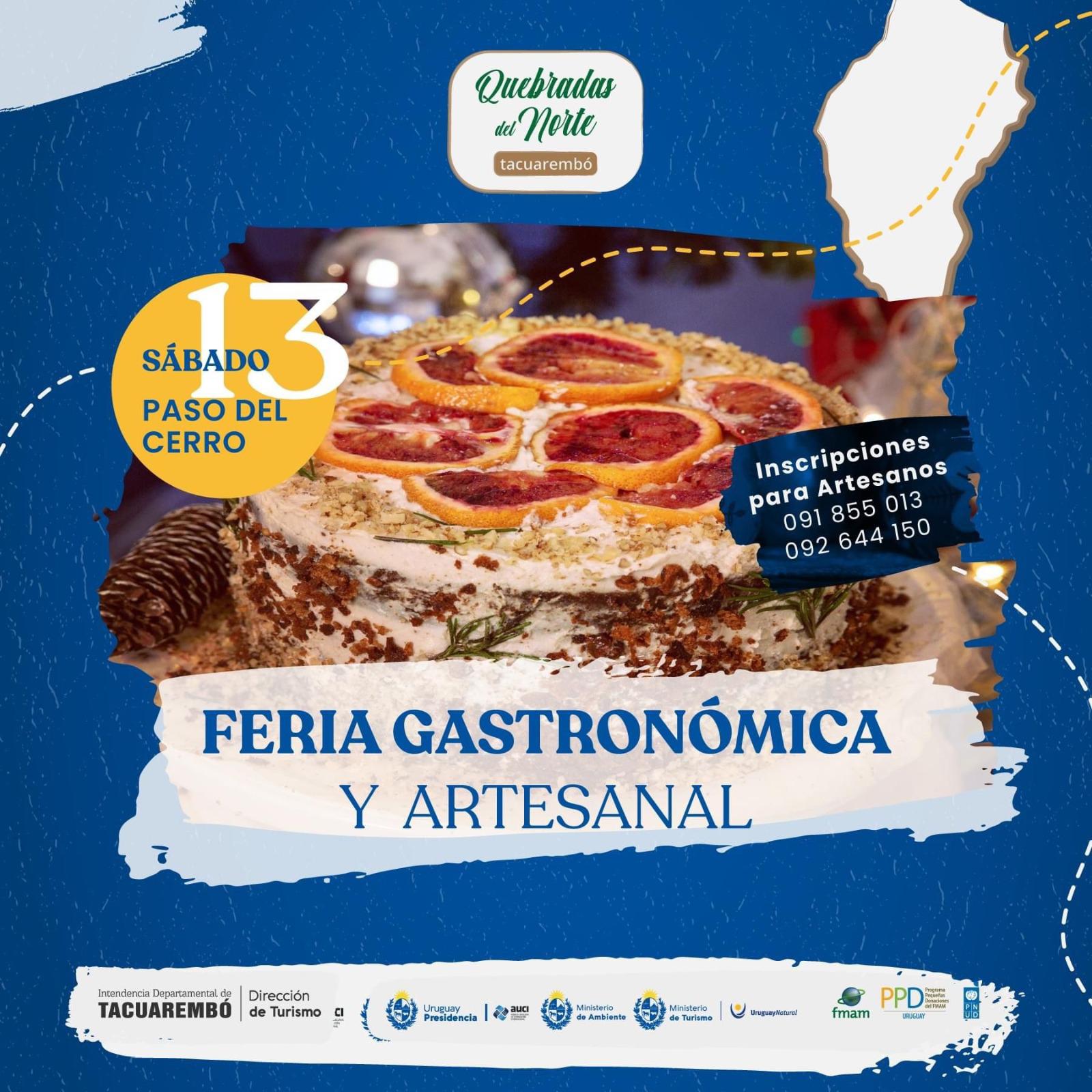 Ezquerra visitará la gran Feria Gastronómica y Artesanal de Paso del Cerro