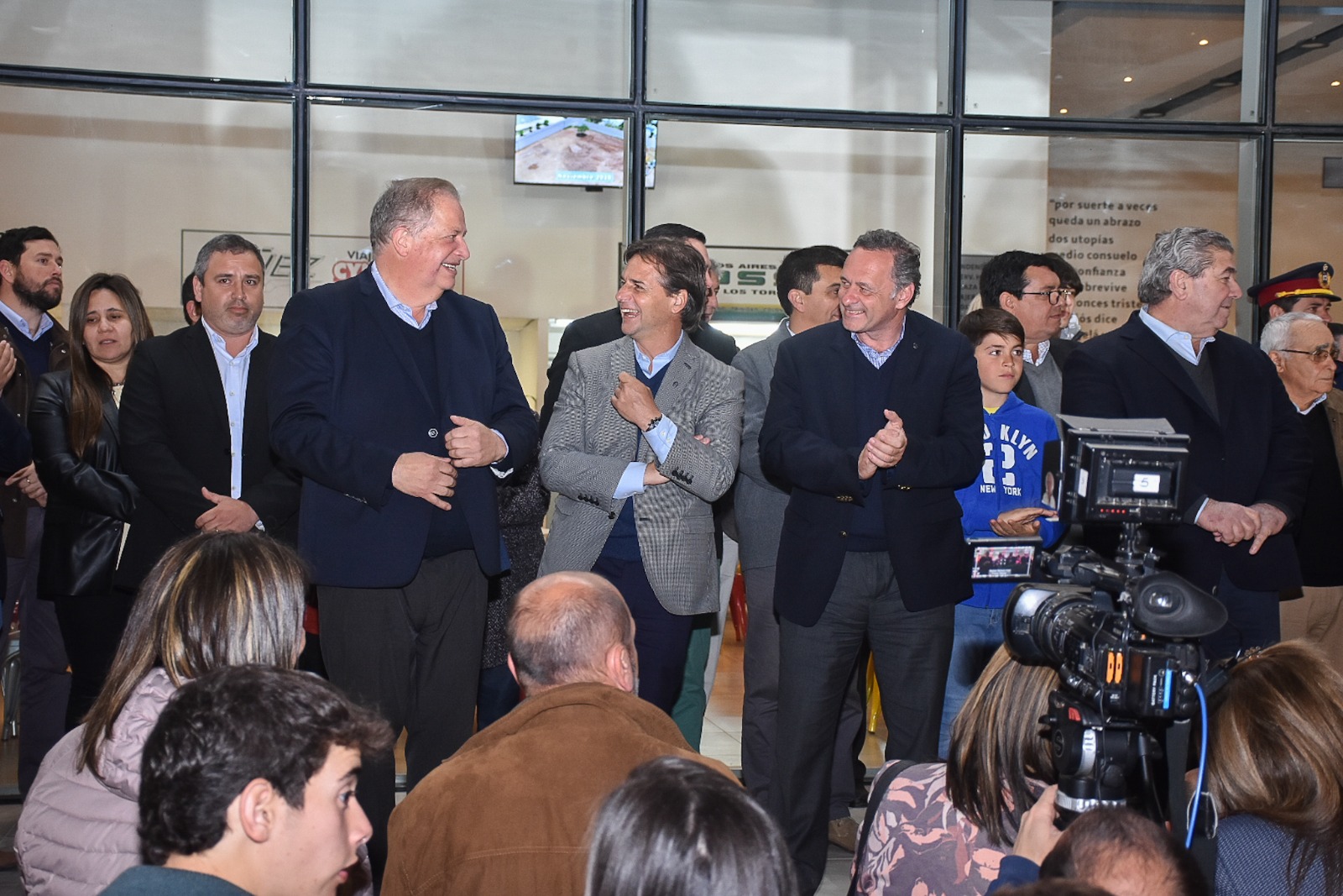 Lacalle Pou enalteció la figura de Ezquerra y su espíritu de apoyo constante