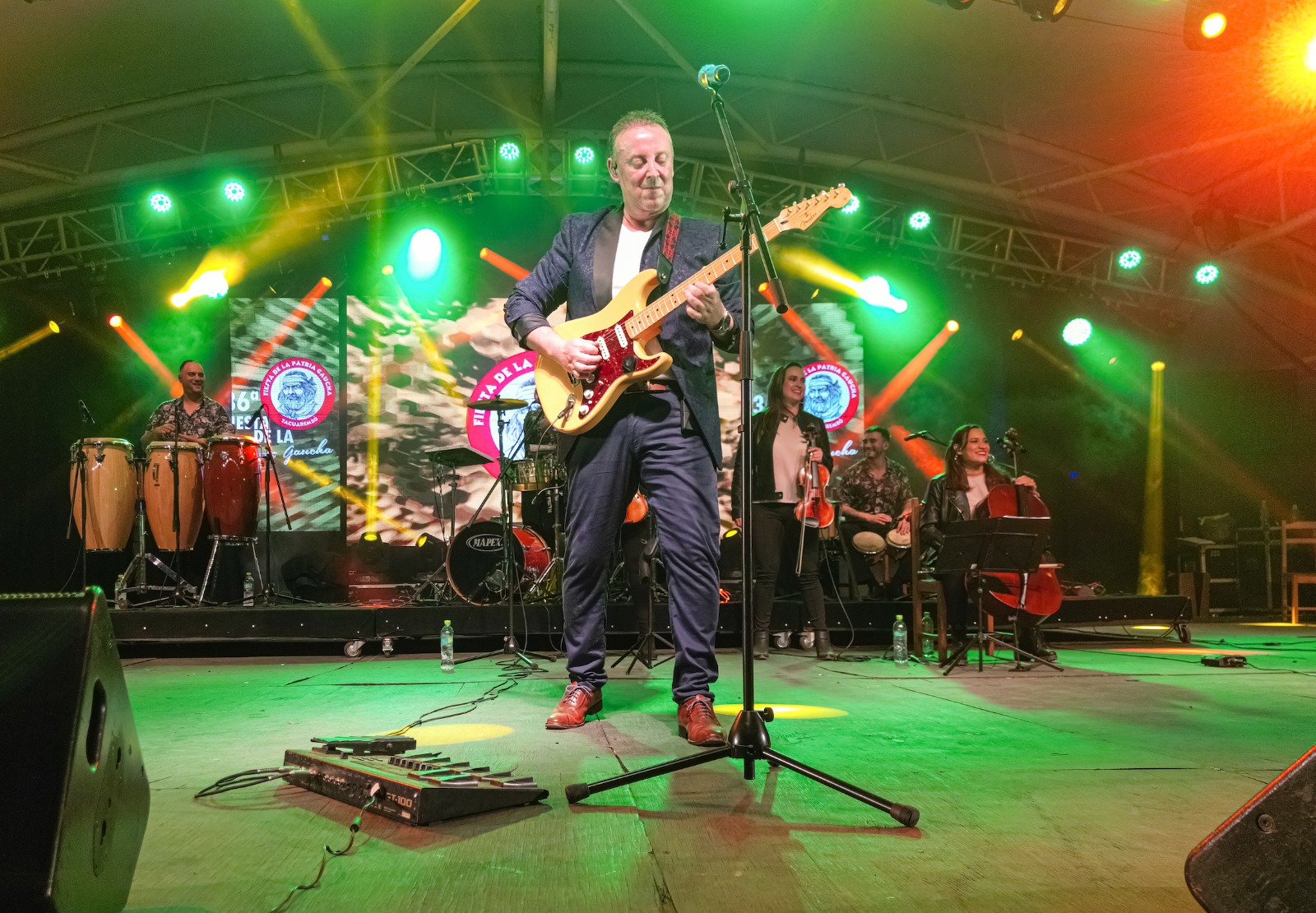 Más de 11 mil personas vibraron con los shows de Anita Valiente y Chacho Ramos en la Fiesta de la Patria Gaucha