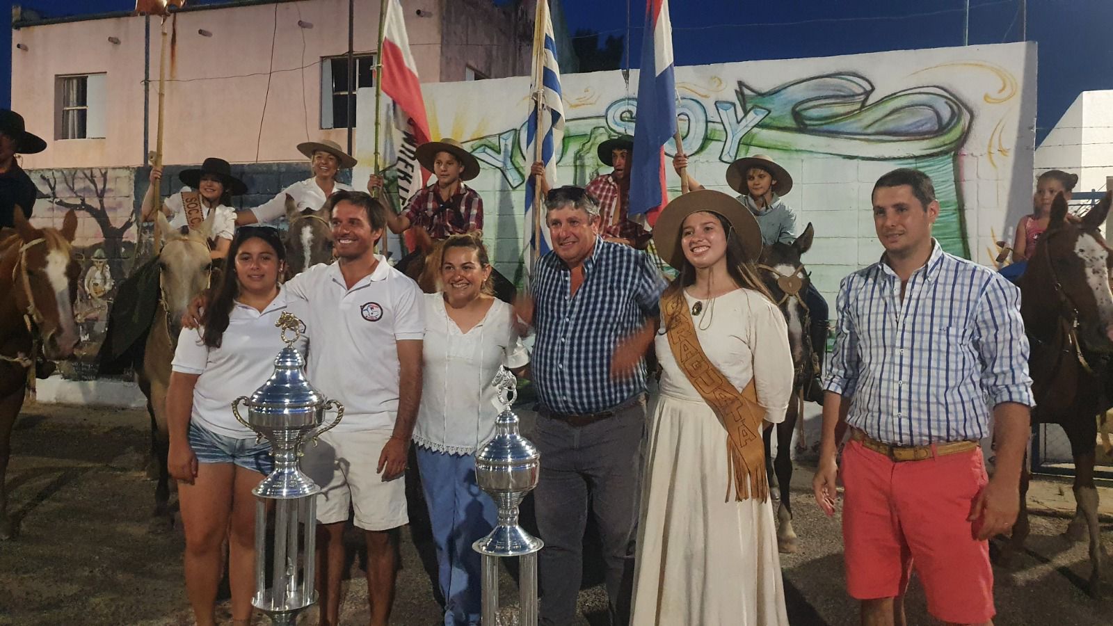Sociedad Criolla de Caraguatá fue el mejor fogón de la Fiesta de la Patria Gaucha 2023