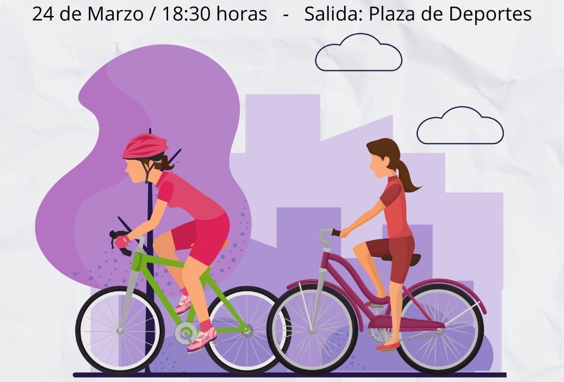 Gran Bicicleteada en el Mes de las Mujeres