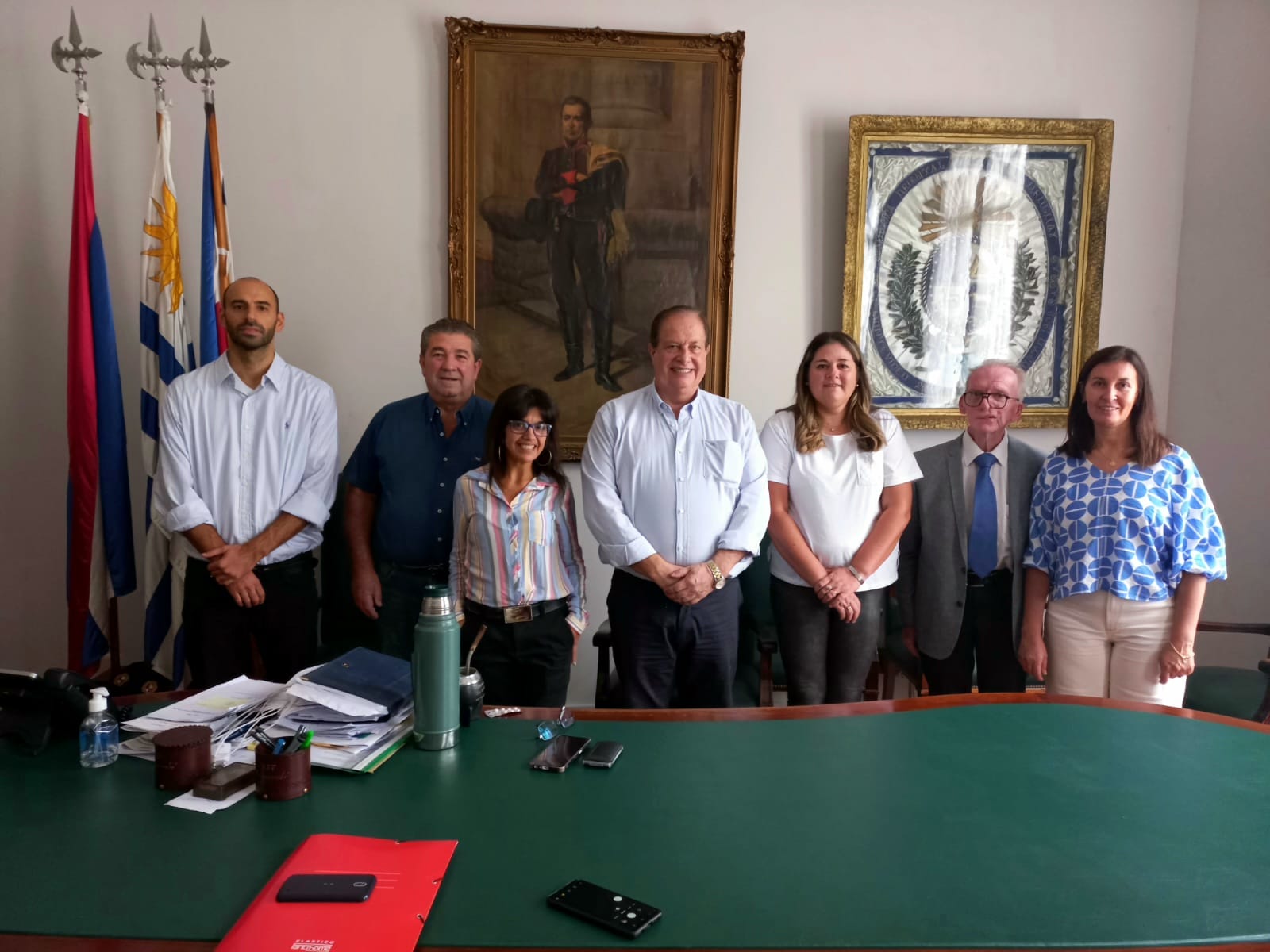 Felicidad de la Cooperativa DEROCOM por el inicio de la construcción de sus viviendas