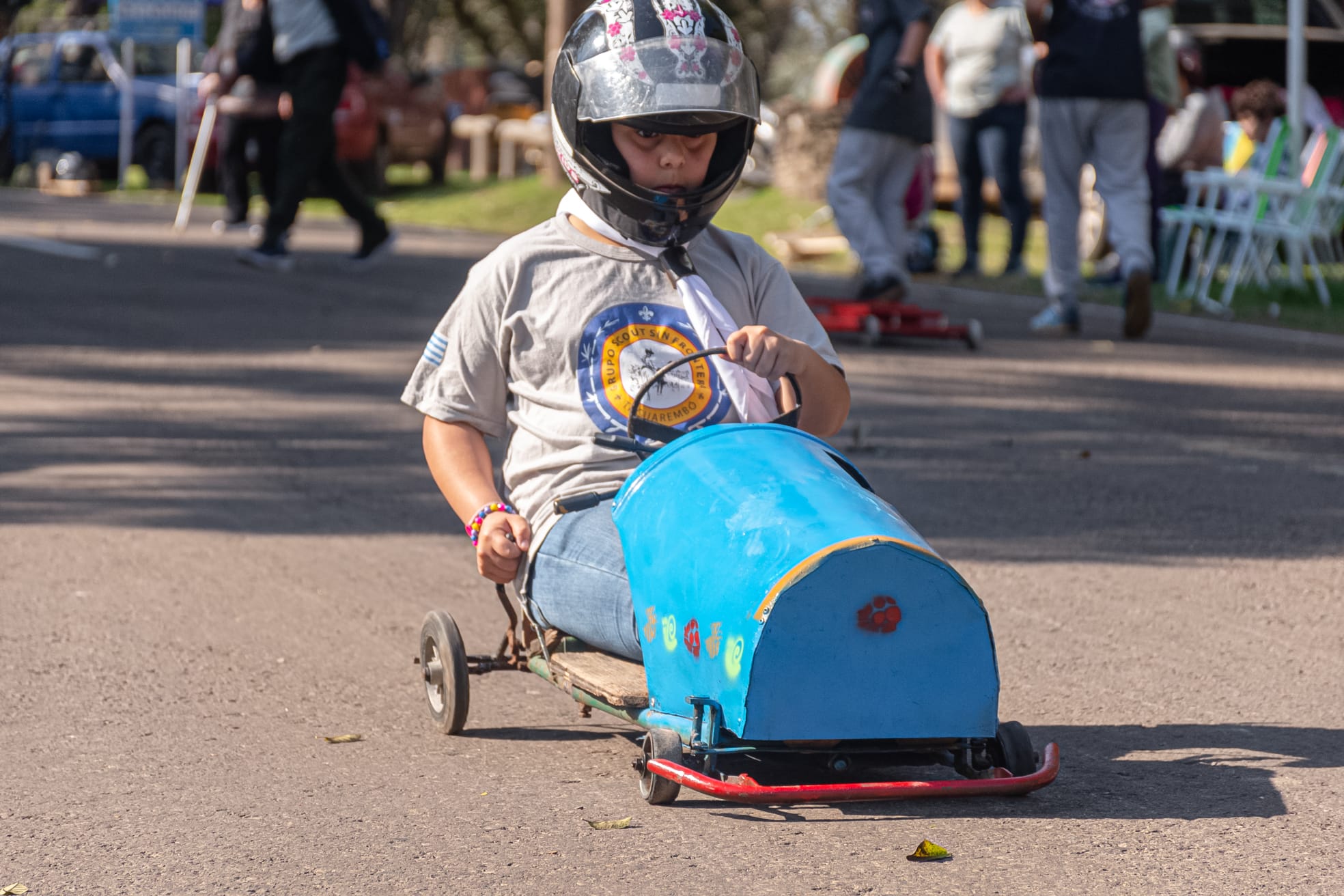 Tacuarembó impulsa las carreras de carritos de rulemanes y la actividad gana cada vez más popularidad