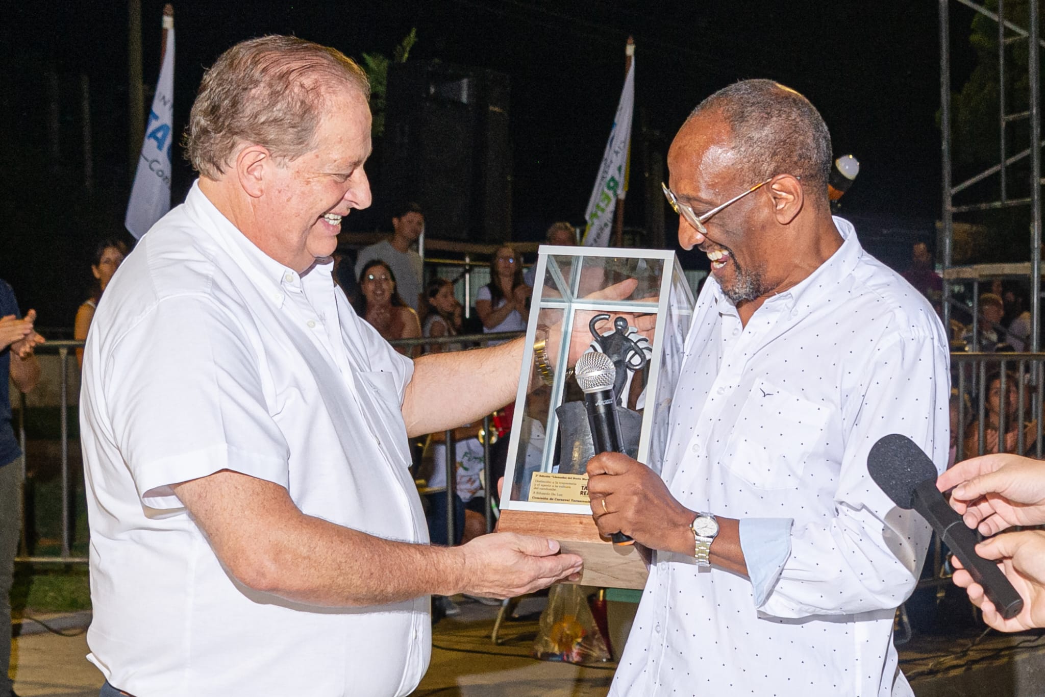 Llamadas del Norte reconocieron a Eduardo da Luz por su trayectoria y aporte al candombe