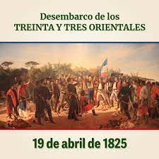 Comisión Patriótica de Tacuarembó1825 – 19 de Abril – 2024. Desembarco de los Treinta y Tres Orientales