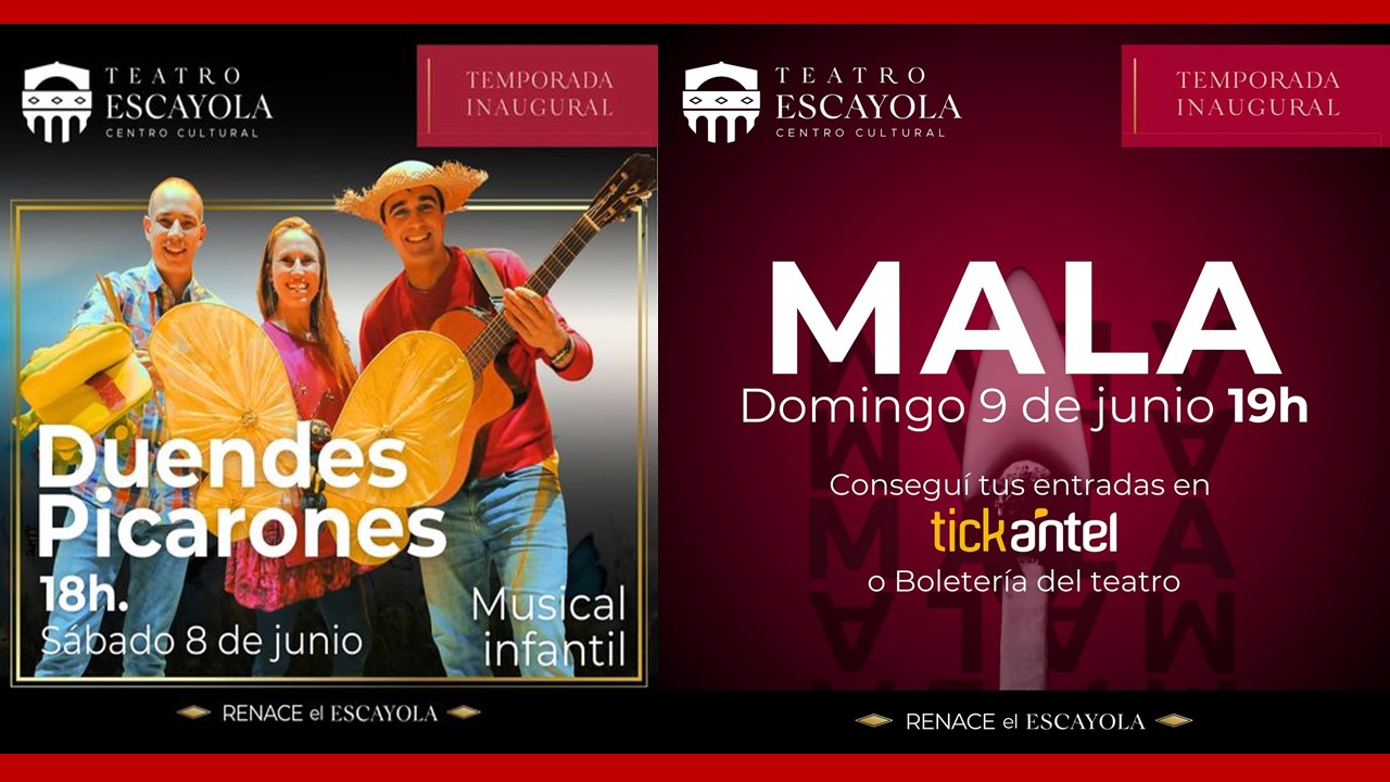 Teatro Escayola, musical para niños y obra de teatro