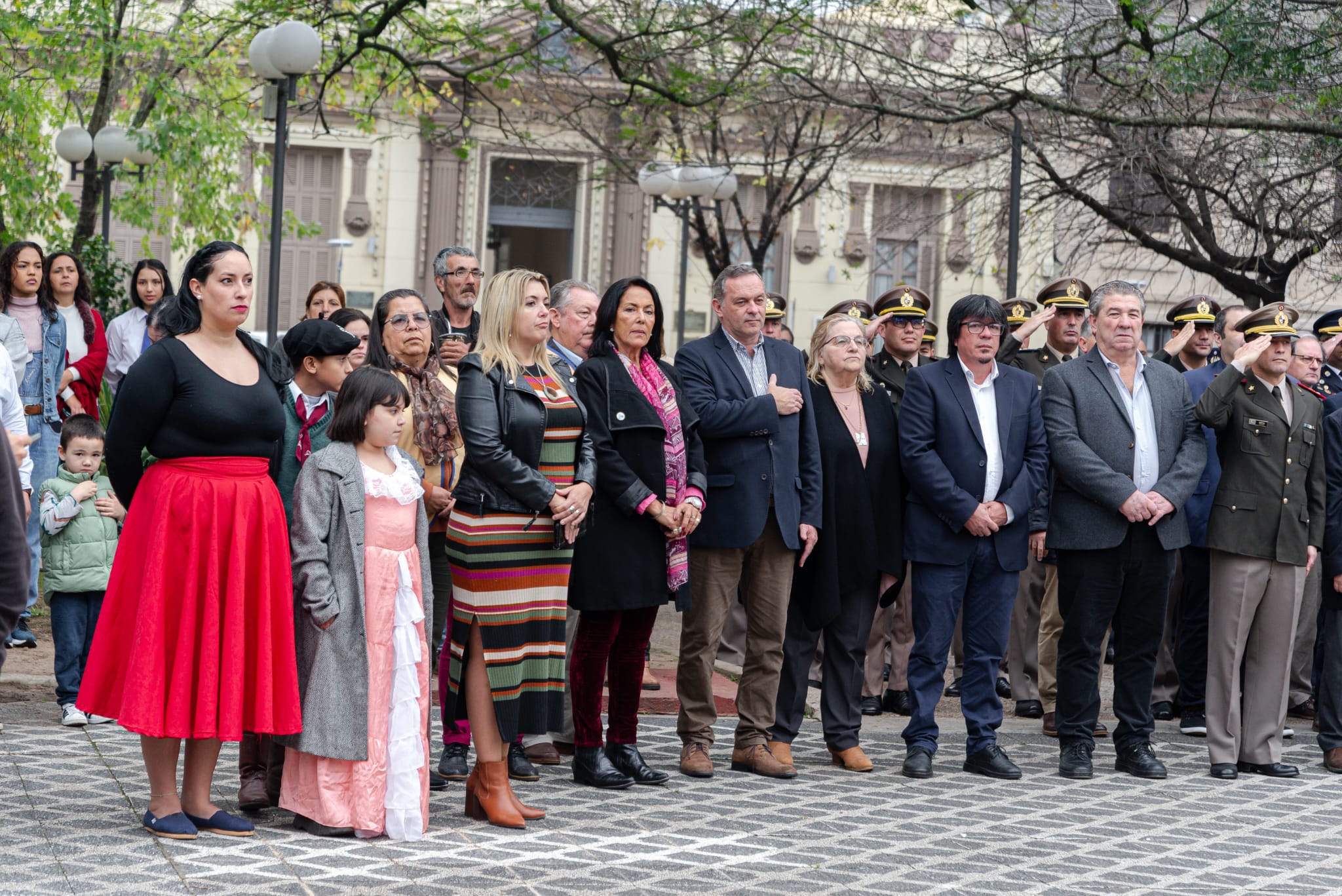 Postales del acto por el natalicio de José Gervasio Artigas