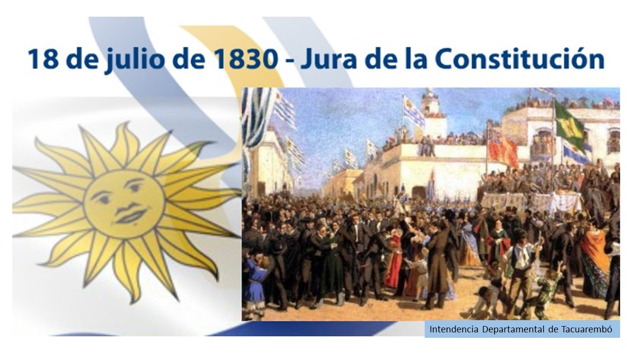 Comisión Patriótica de Tacuarembó1830 – 18 de Julio – 2024Jura de la Constitución. Día del Arma de Infantería