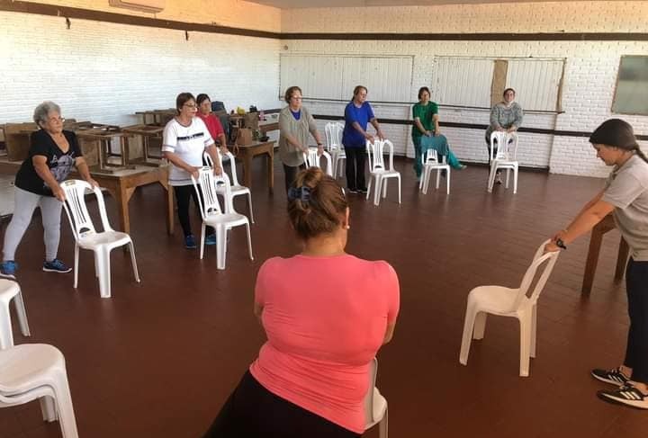 Comienzan las clases de fisioterapia grupal para adultos mayores en Caraguatá y Ansina