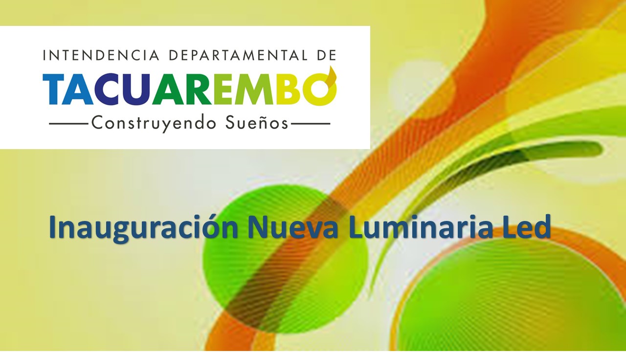 Inauguración: barrios Nuevo Tacuarembó y Reggi