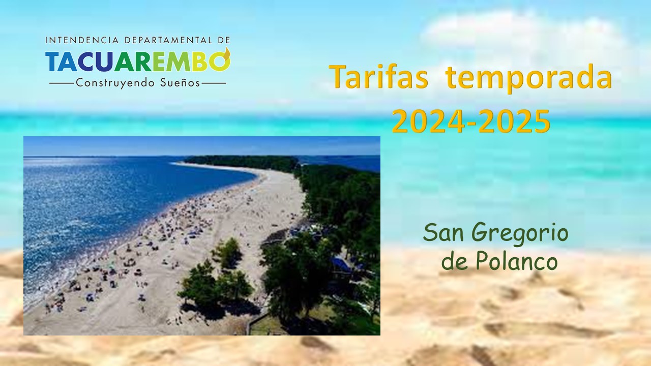 Tarifas camping en San Gregorio de Polanco