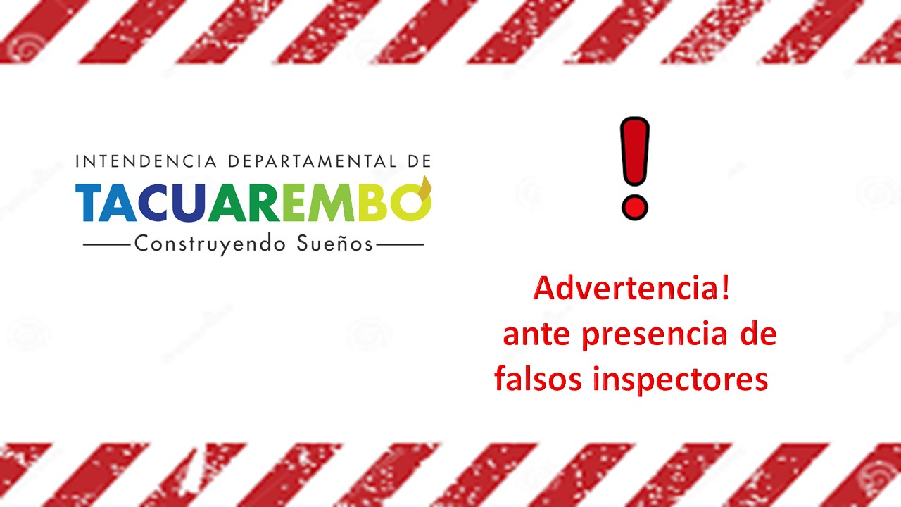 Advertencia sobre falsos inspectores de Bromatología