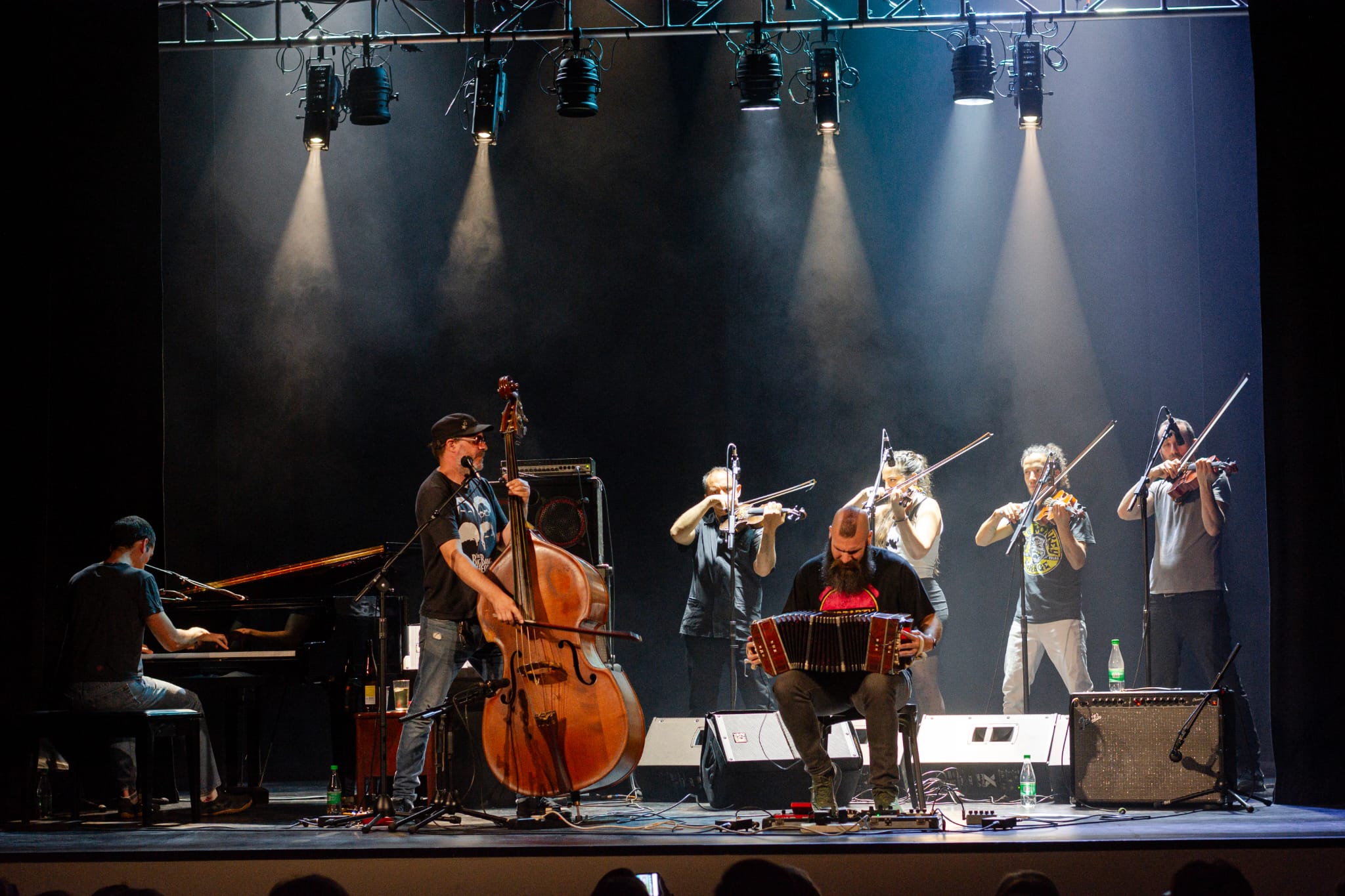 La Orquesta Fernández Fierro deleitó en el Primer Festival de Tango Carlos Gardel