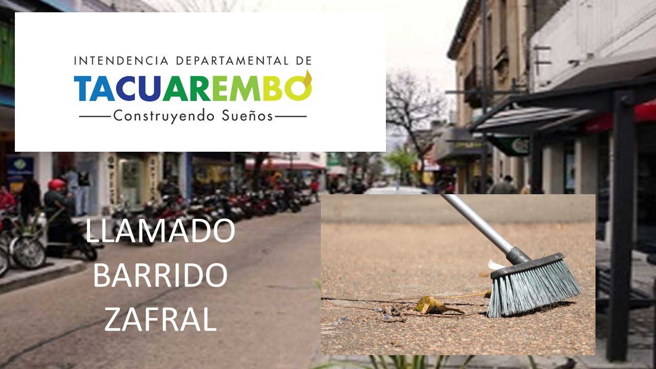 Llamado Barrido Zafral