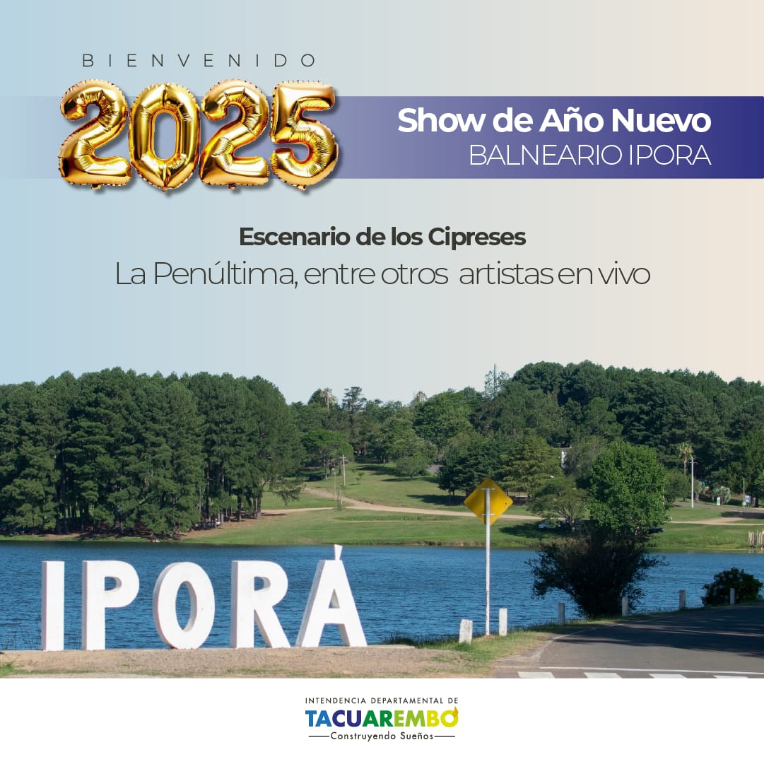 Show de Año Nuevo en Balenario Iporá