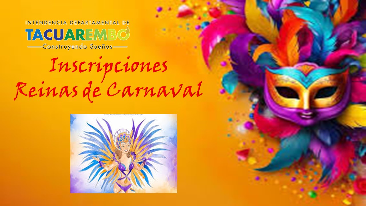 Inscripciones para Reina de Carnaval