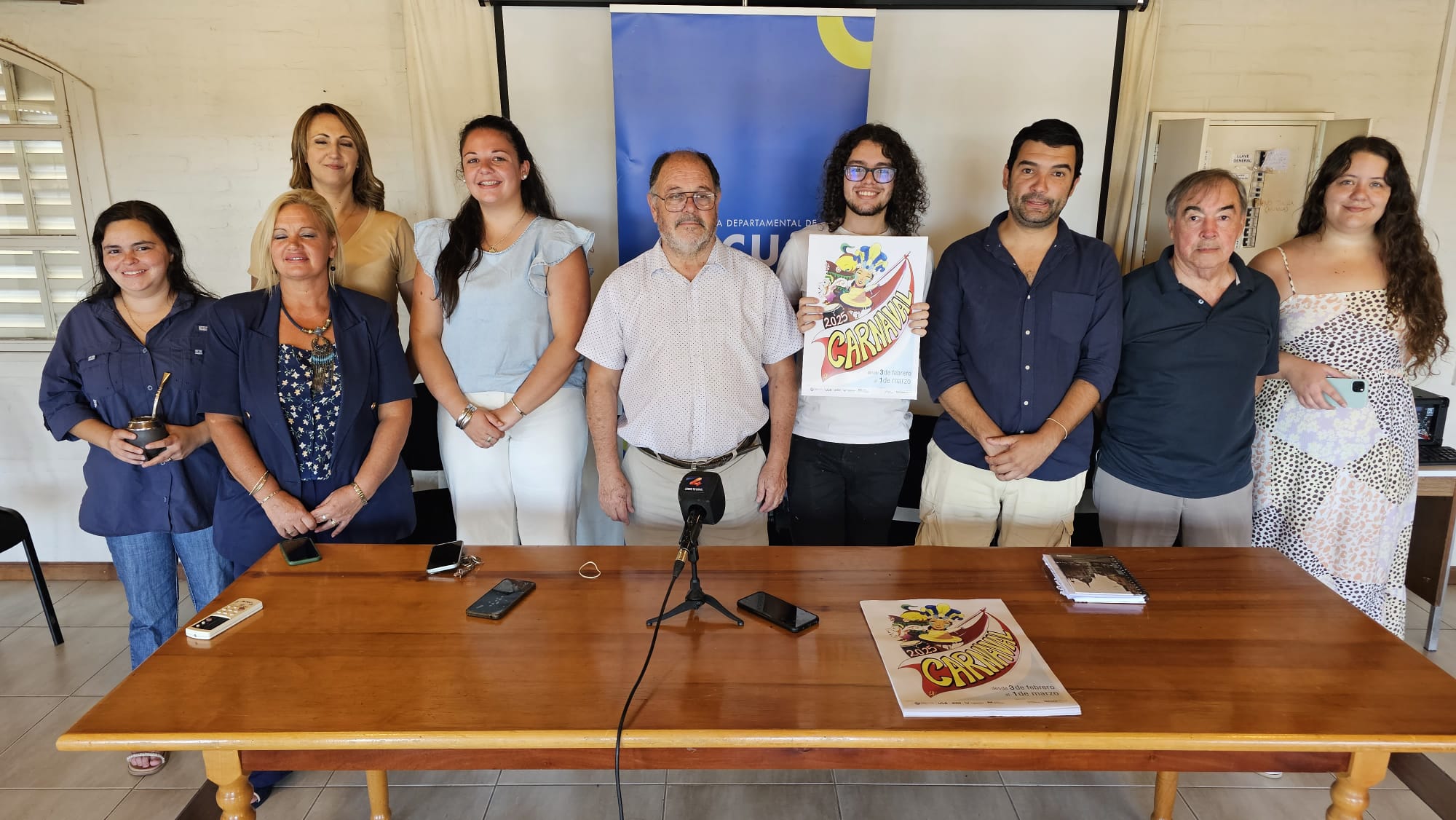 Se presentó el afiche ganador del Carnaval 2025 de Tacuarembó