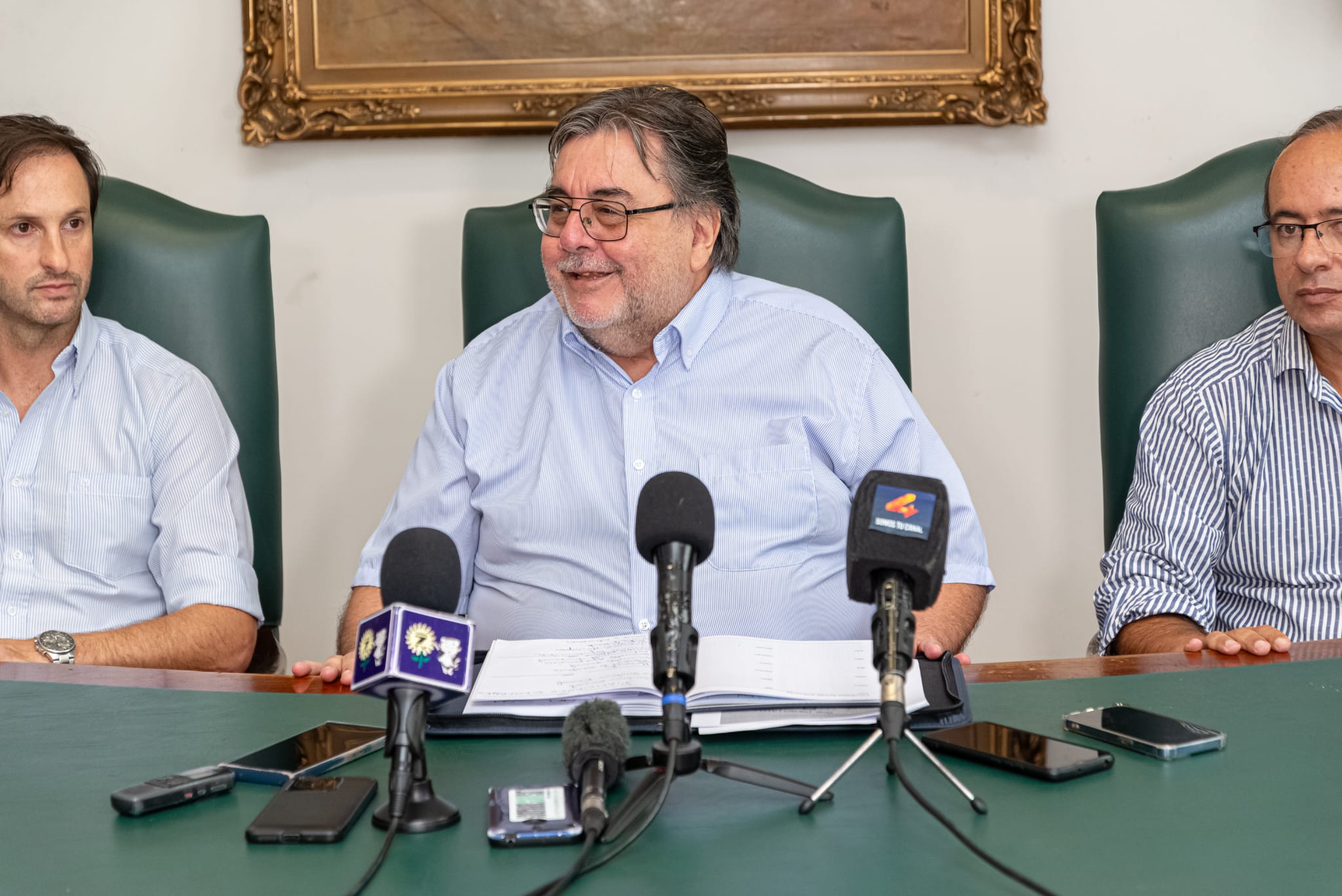 El Intendente Eber da Rosa presentó su Equipo de gestión en Conferencia de Prensa