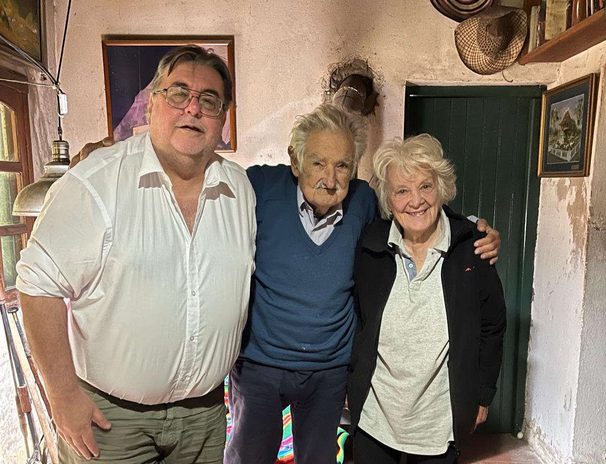 Eber Da Rosa se reunió con José Mujica y abordaron temas de interés nacional y regional