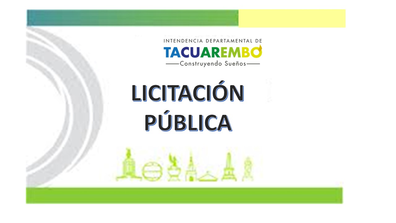 Llamado a Licitación Pública