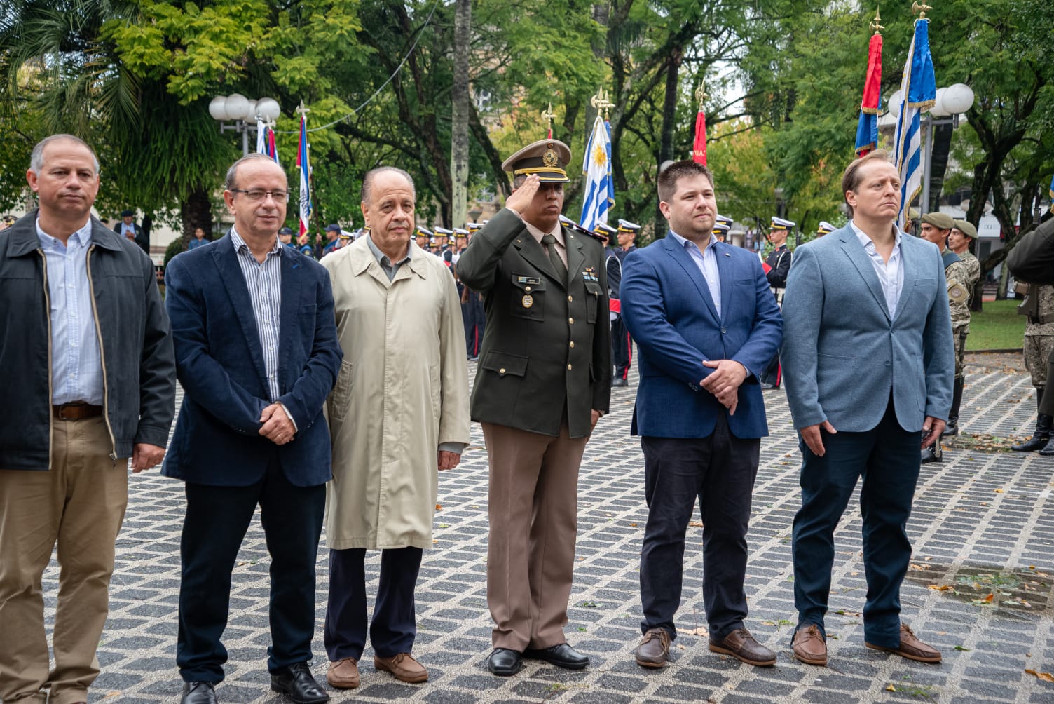 El Dr. Juan Otegui presidió el acto por el 214° aniversario de la Batalla de las Piedras y el Día del Ejército Nacional
