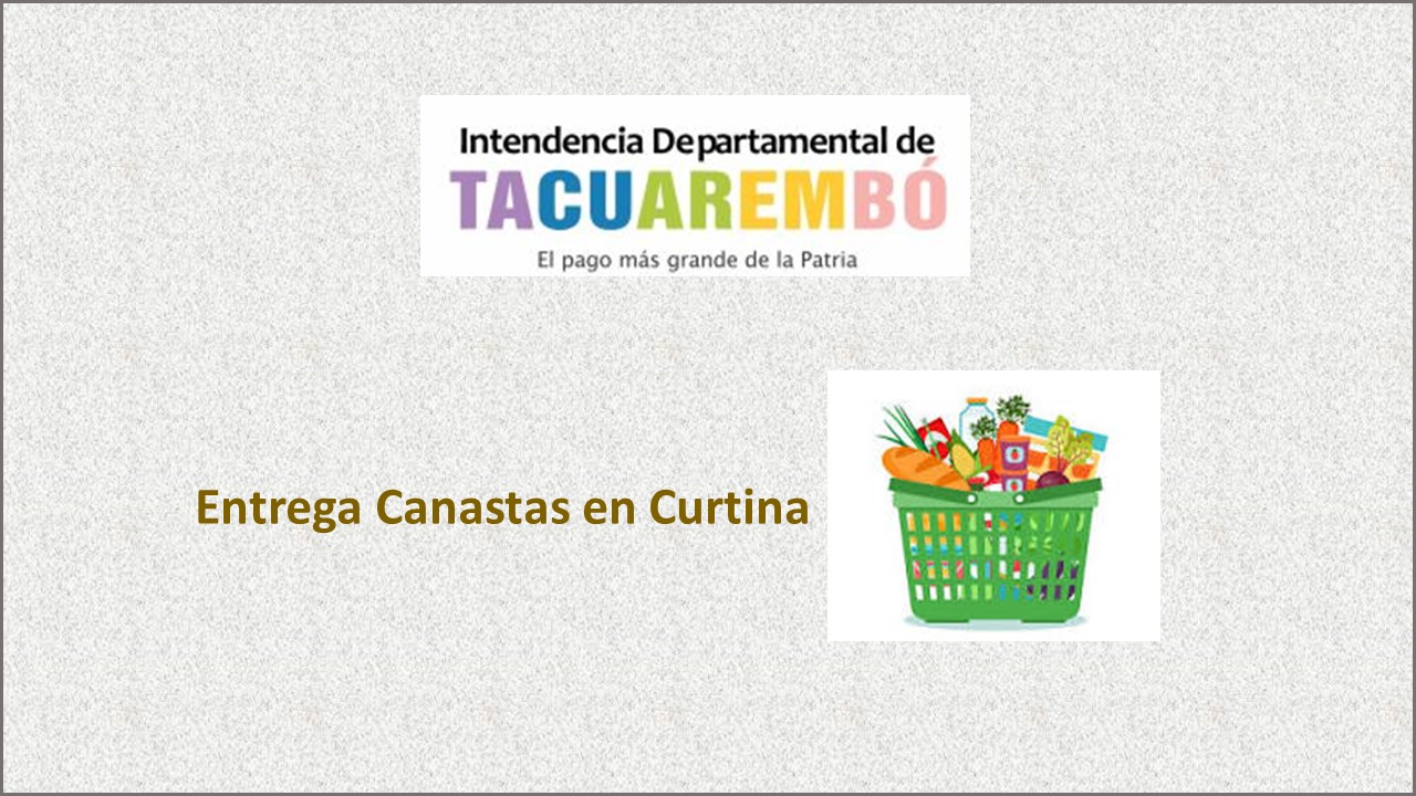 Entrega de Canastas en Curtina