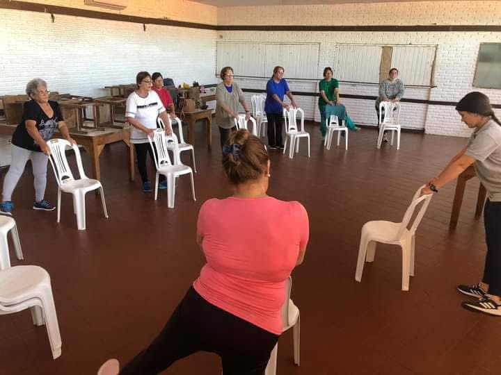 Comienzan las clses de fisioterapia grupal para personas mayores en Tacuarembó