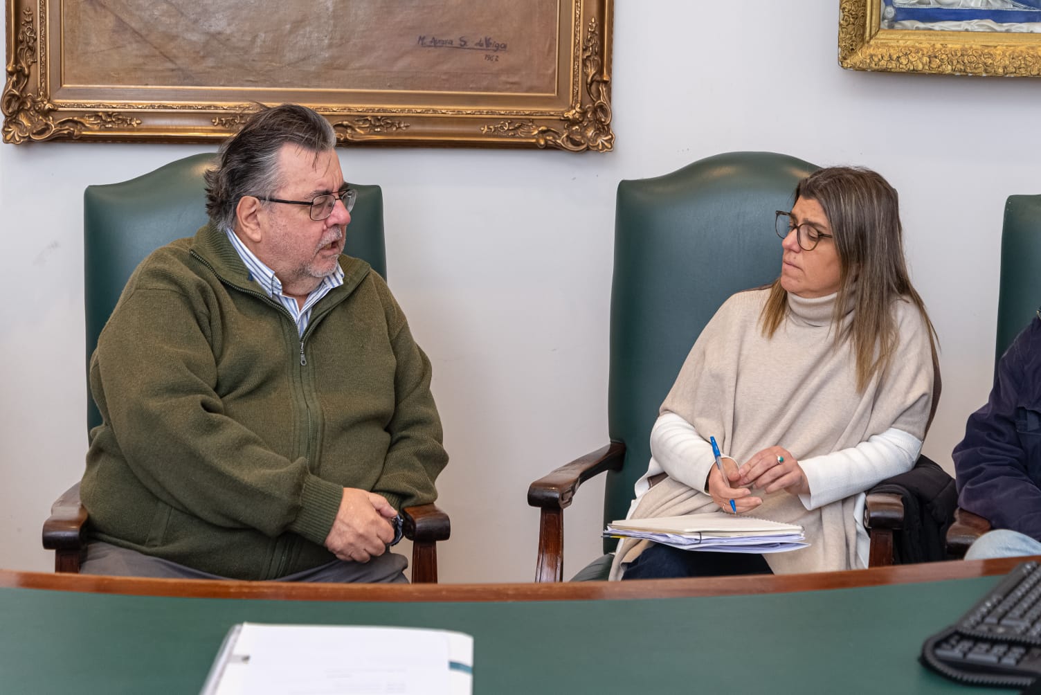 El intendente Eber da Rosa recibió a la ministra de Vivienda en el marco de su gira por el Norte del país