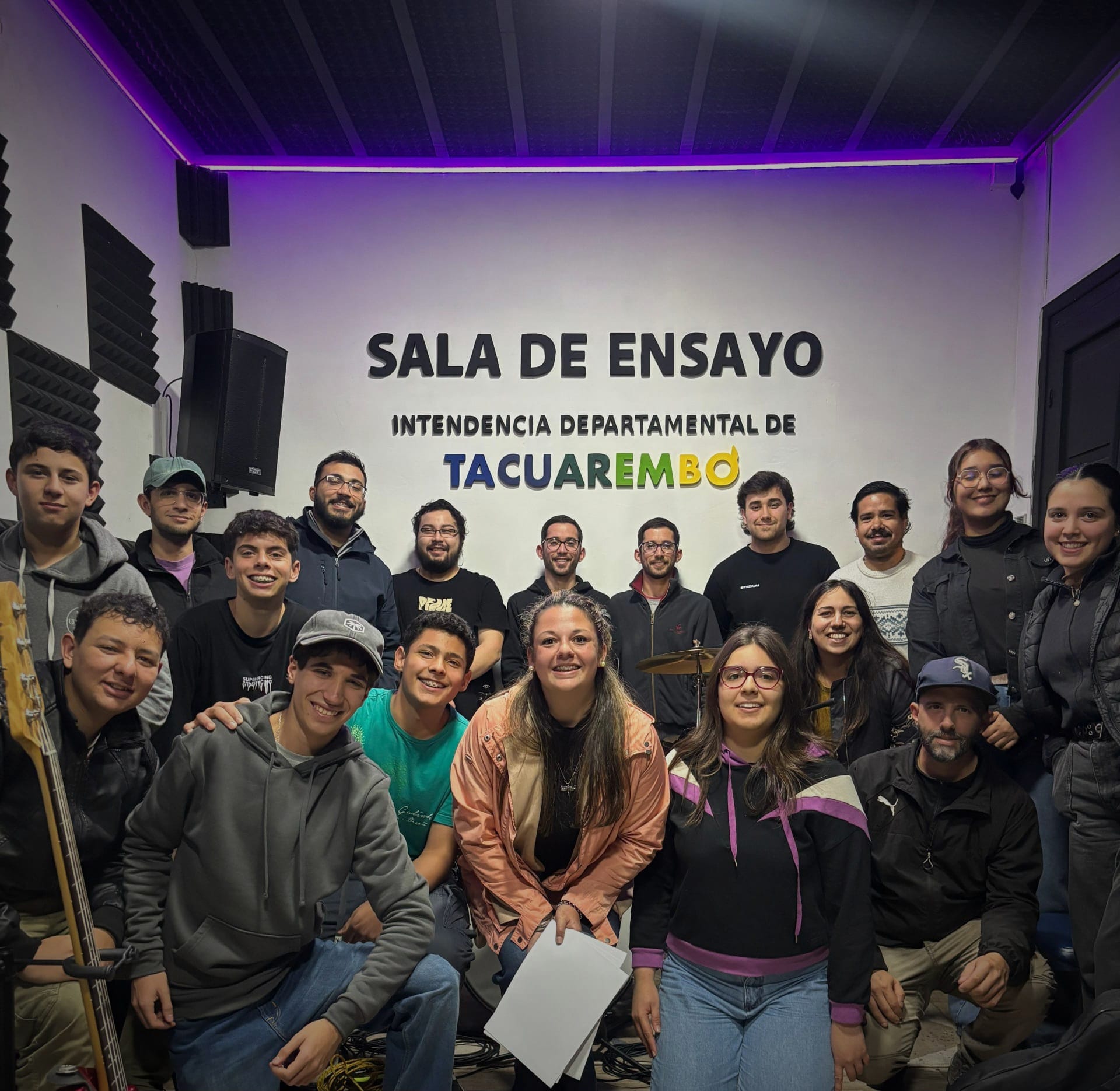 Curso de sonido: 30 jóvenes culminaron su formación en la Sala de Ensayo