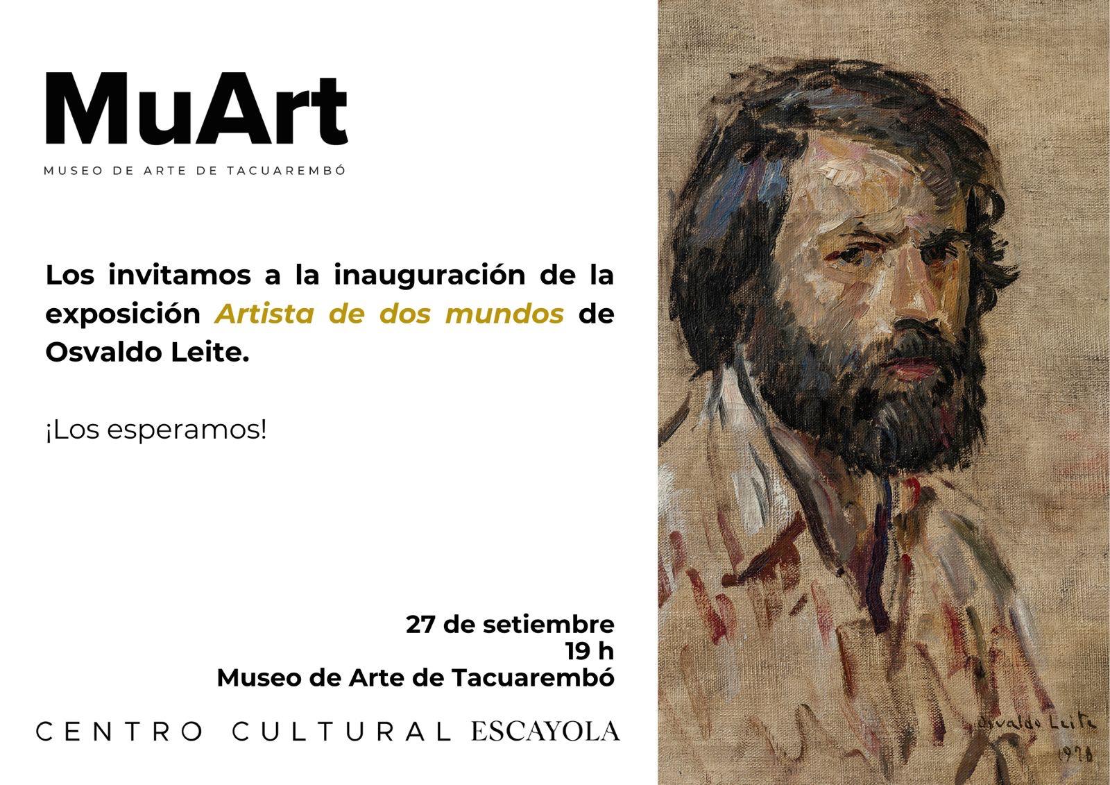 El MuArt recibe la muestra ‘Artista de dos mundos’ de Osvaldo Leite
