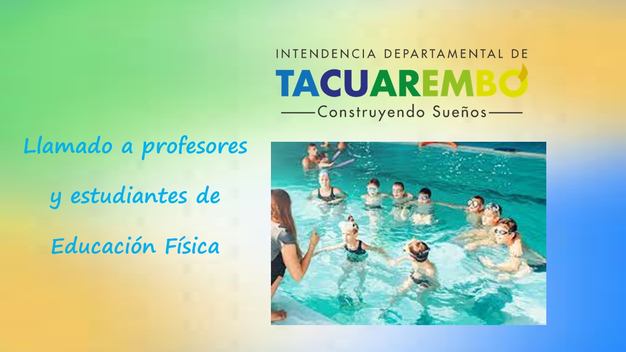 Llamado a profesores y estudiantes de educación física