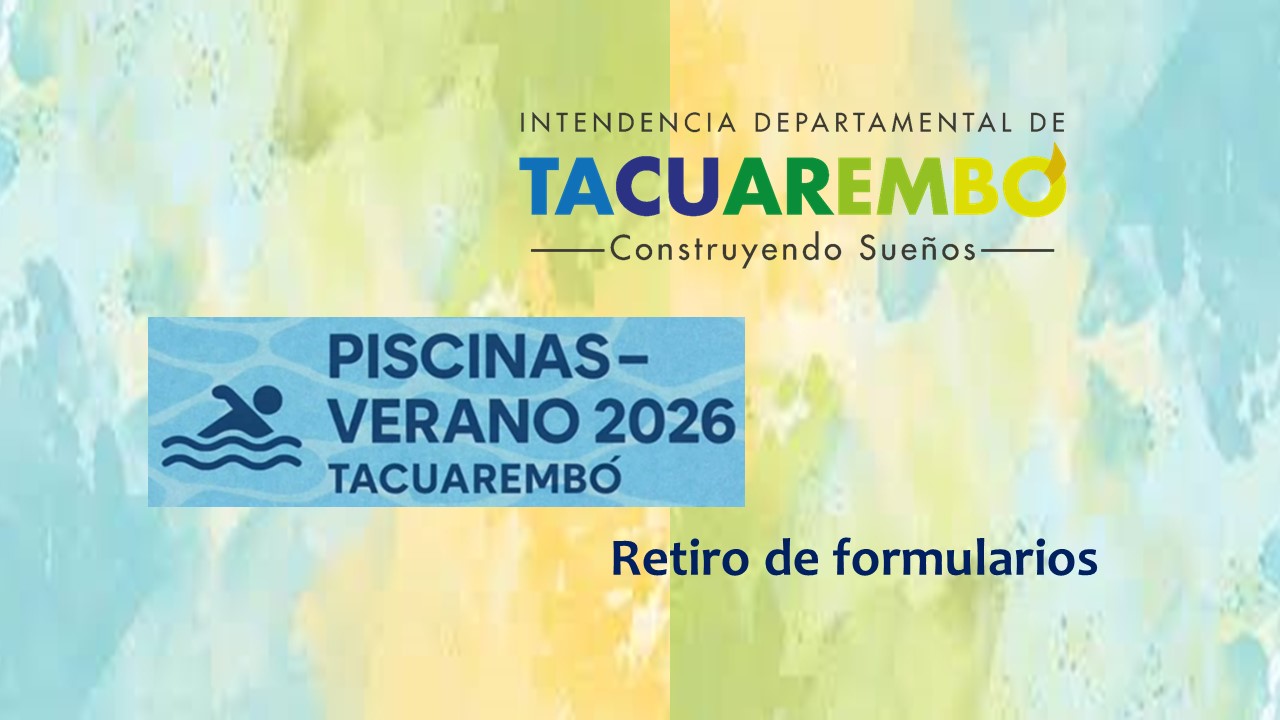 Retiro de formularios para piscinas 2026