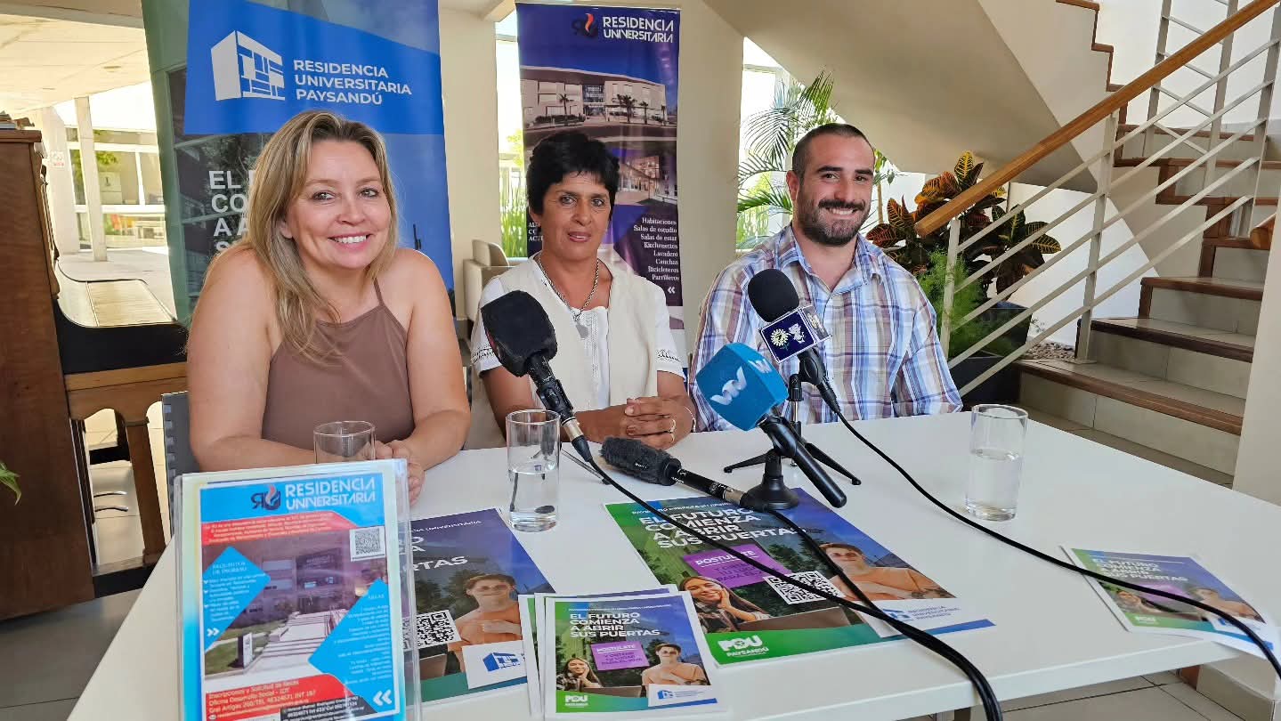 Paysandú presentó en Tacuarembó su nueva residencia universitaria y su creciente oferta educativa.