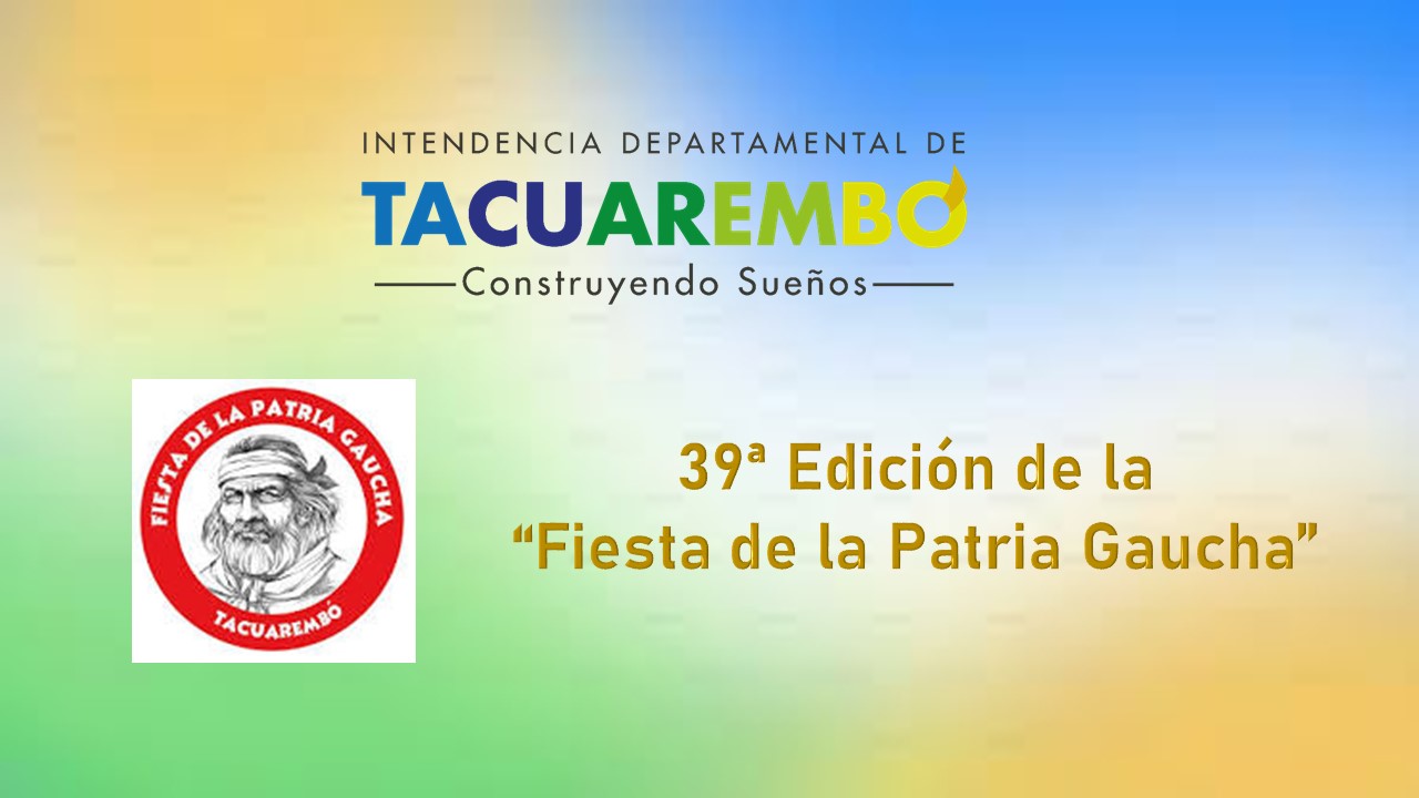 Zona de exclusión por Fiesta de la Patria Gaucha