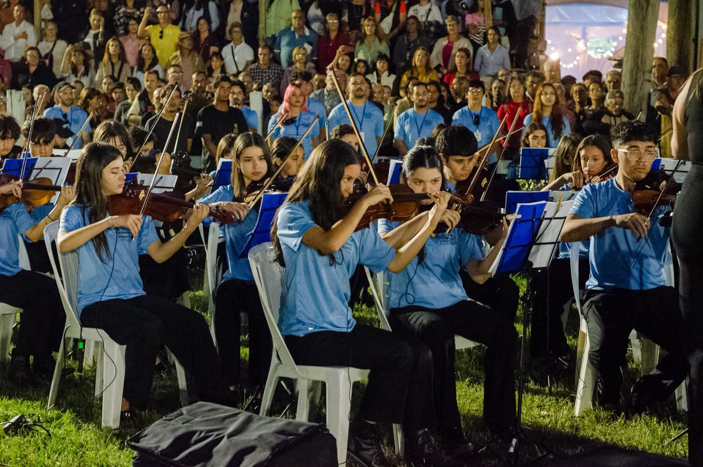 La Orquesta Sinfónica Nacional Infantil y Juvenil del Sodre llegó a Tacuarembó con el programa «Un Niño, Un Instrumento»