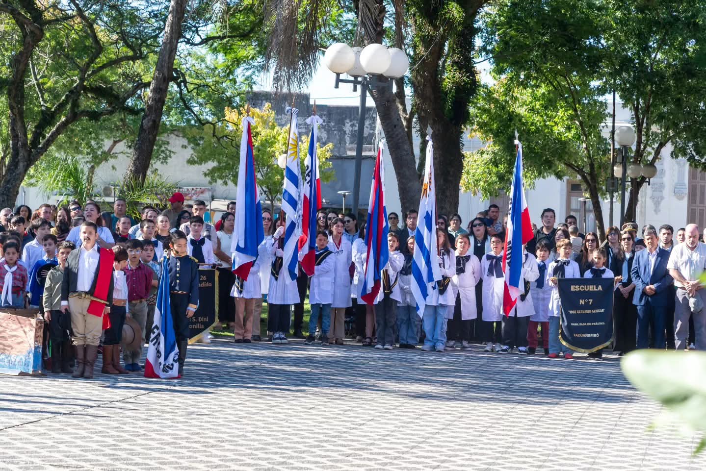 Tacuarembó conmemoró el 201° Aniversario del Desembarco de los Treinta y Tres Orientales con un fuerte mensaje de compromiso histórico