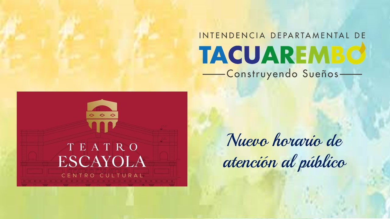 Nuevo horario en Teatro Escayola