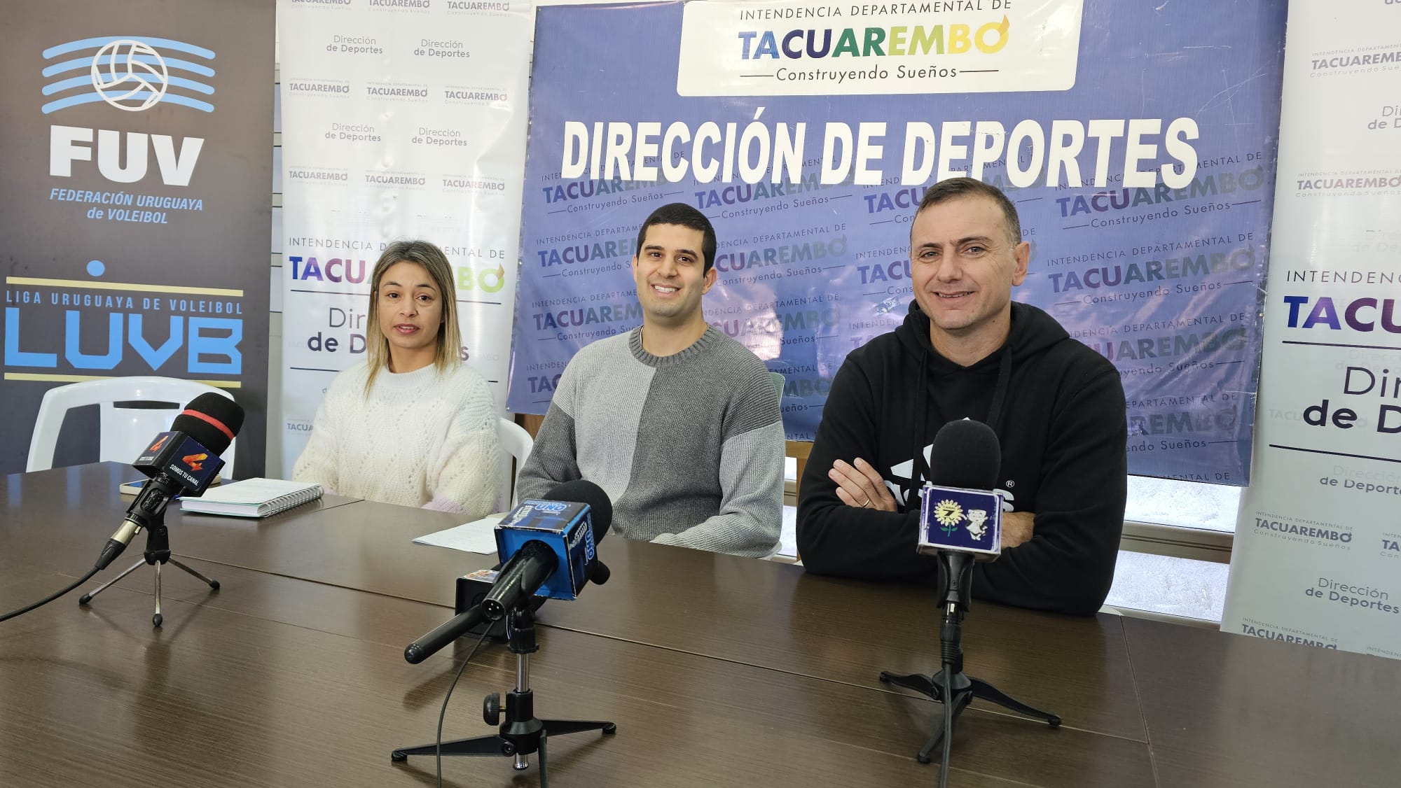 Tacuarembó se prepara para recibir la primera fase de la Liga Uruguaya de Vóleibol Femenino Juvenil