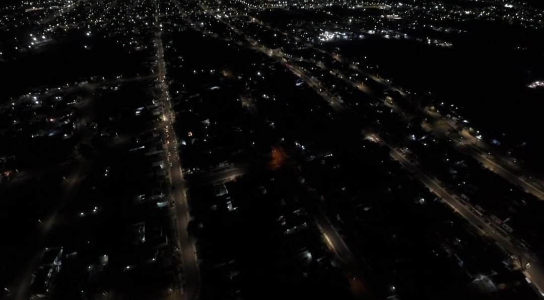 Quedó inaugurada la nueva iluminación LED en los barrios San Javier, Lesna y Miranda