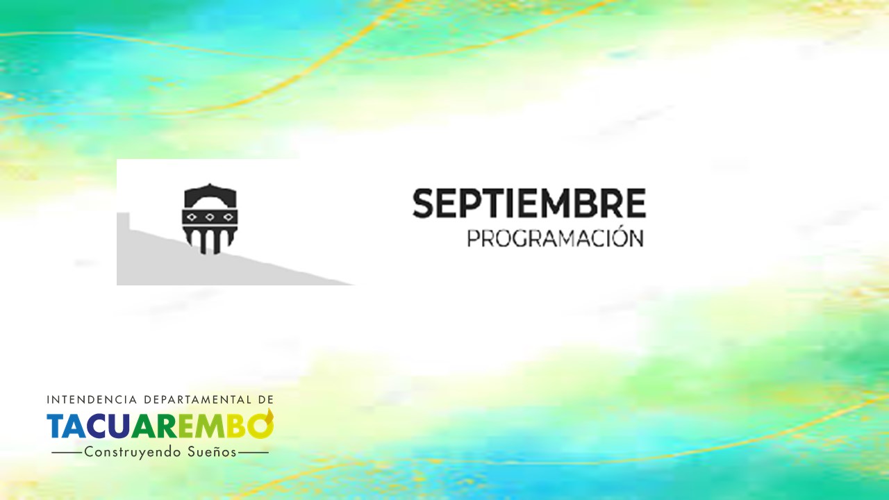 Centro Cultural Escayola, programación de setiembre